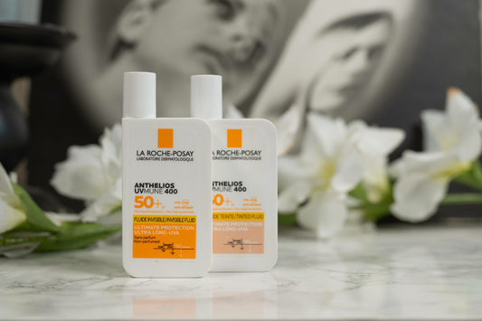 A picture of La Roche-Posay sunscreens