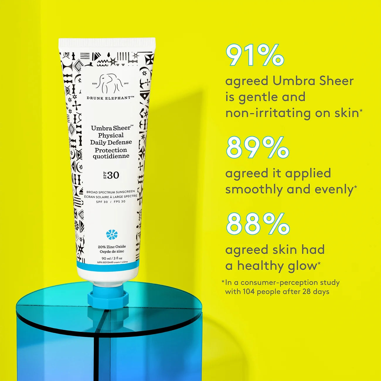 Drunk Elephant Umbra Sheer Daily Defence SPF30 90ml