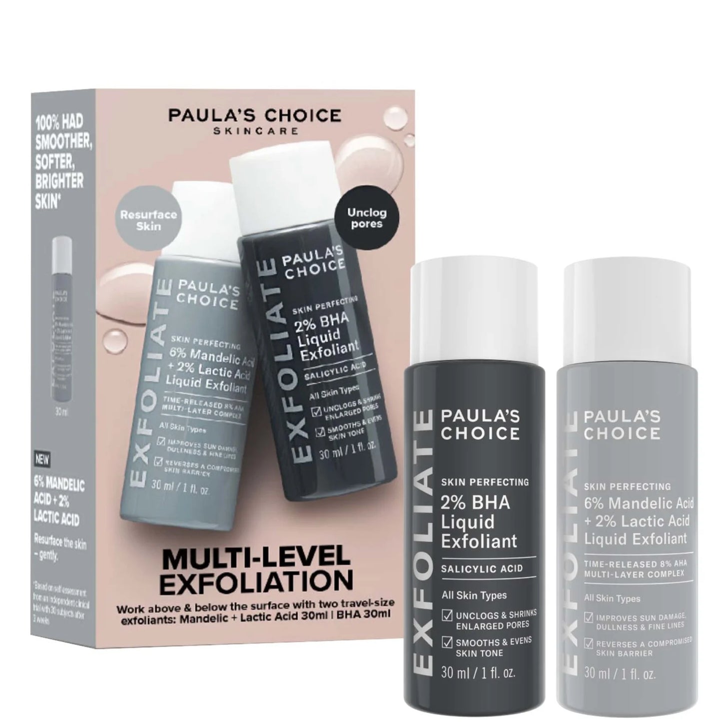 Paula's Choice Multi-Level Exfoliation Set