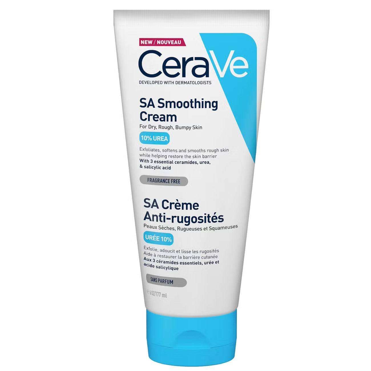 CeraVe SA Smoothing Cream with Salicylic Acid for Dry, Rough & Bumpy Skin