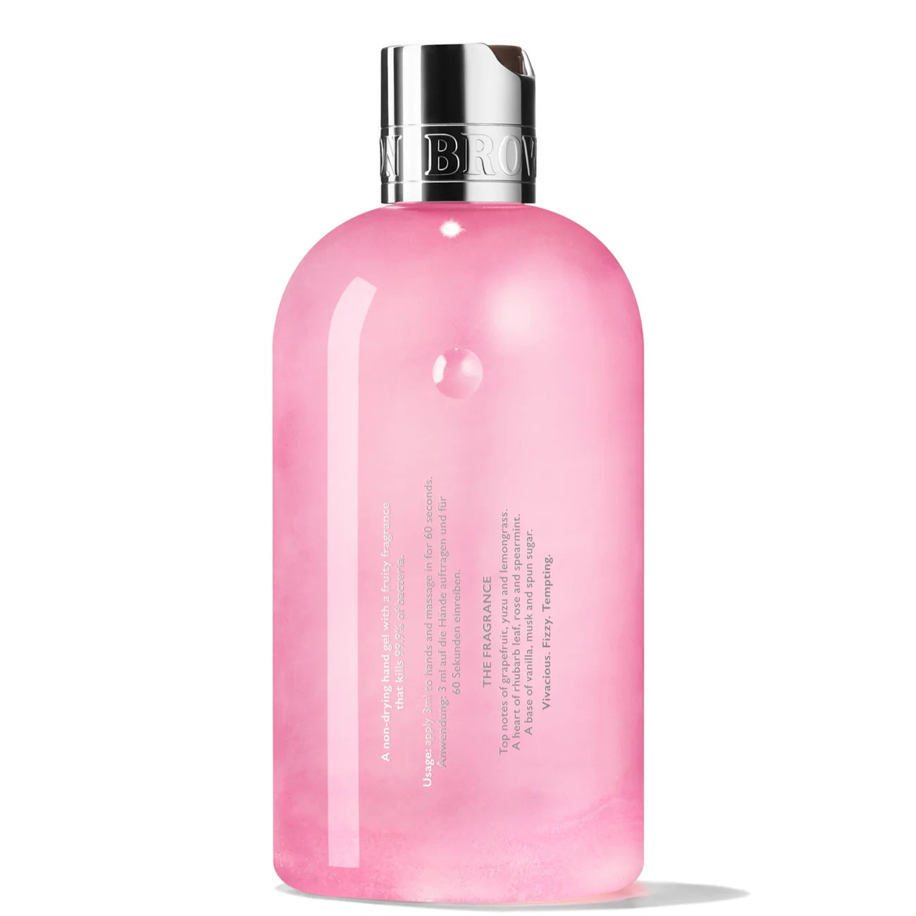 Molton Brown Delicious Rhubarb & Rose Hand Sanitiser Gel 295ml