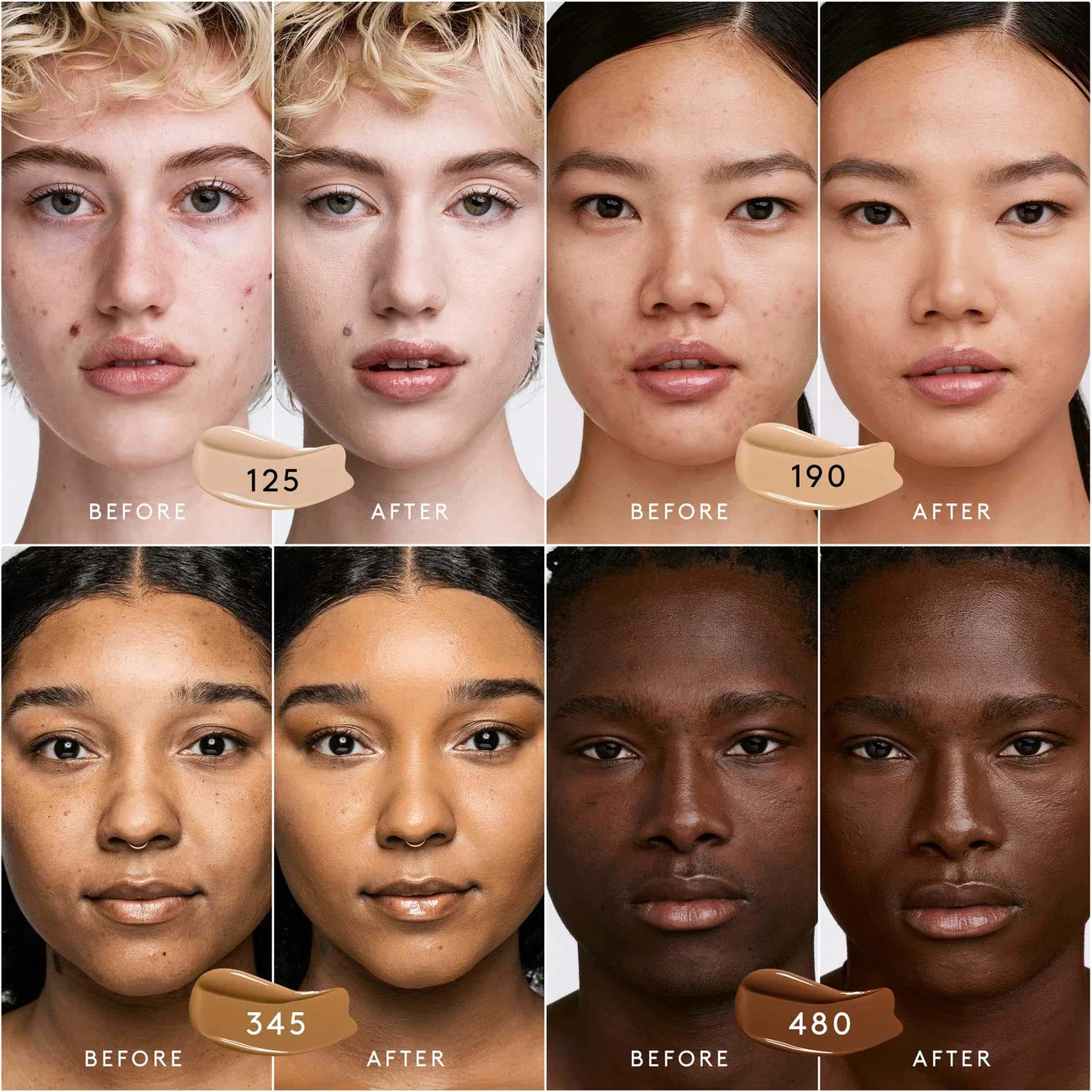 Fenty Beauty Soft'Lit Naturally Luminous Longwear Foundation- Various shades