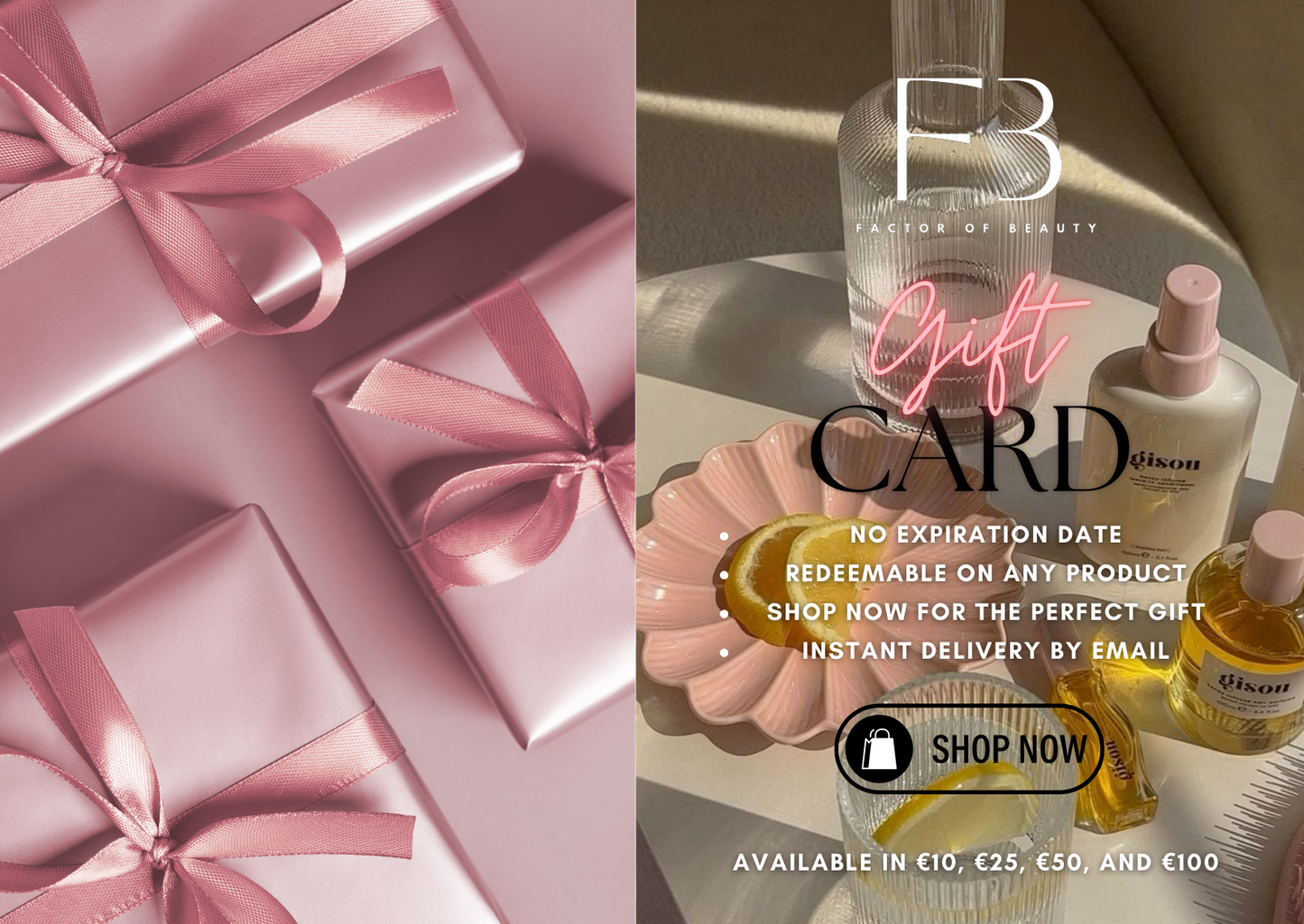 Factor of Beauty Gift Card