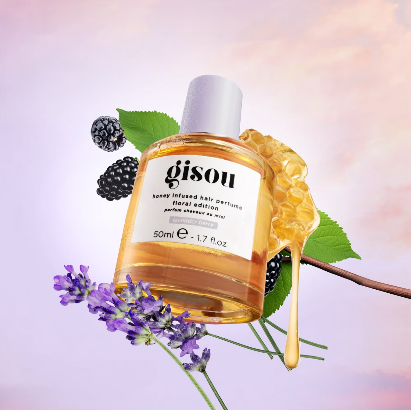 Gisou Honey Infused Hair Perfume - Lavender Berry