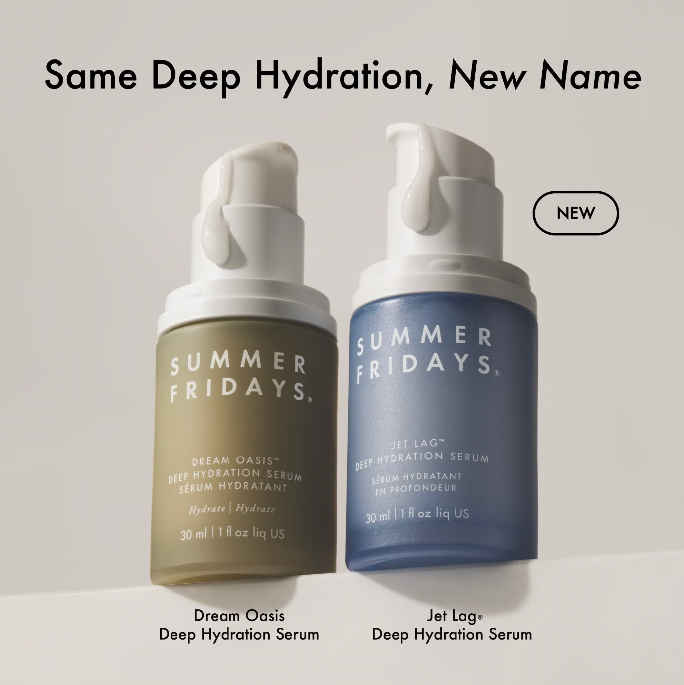 SUMMER FRIDAYS Jet Lag Deep Hydration Serum 30ml