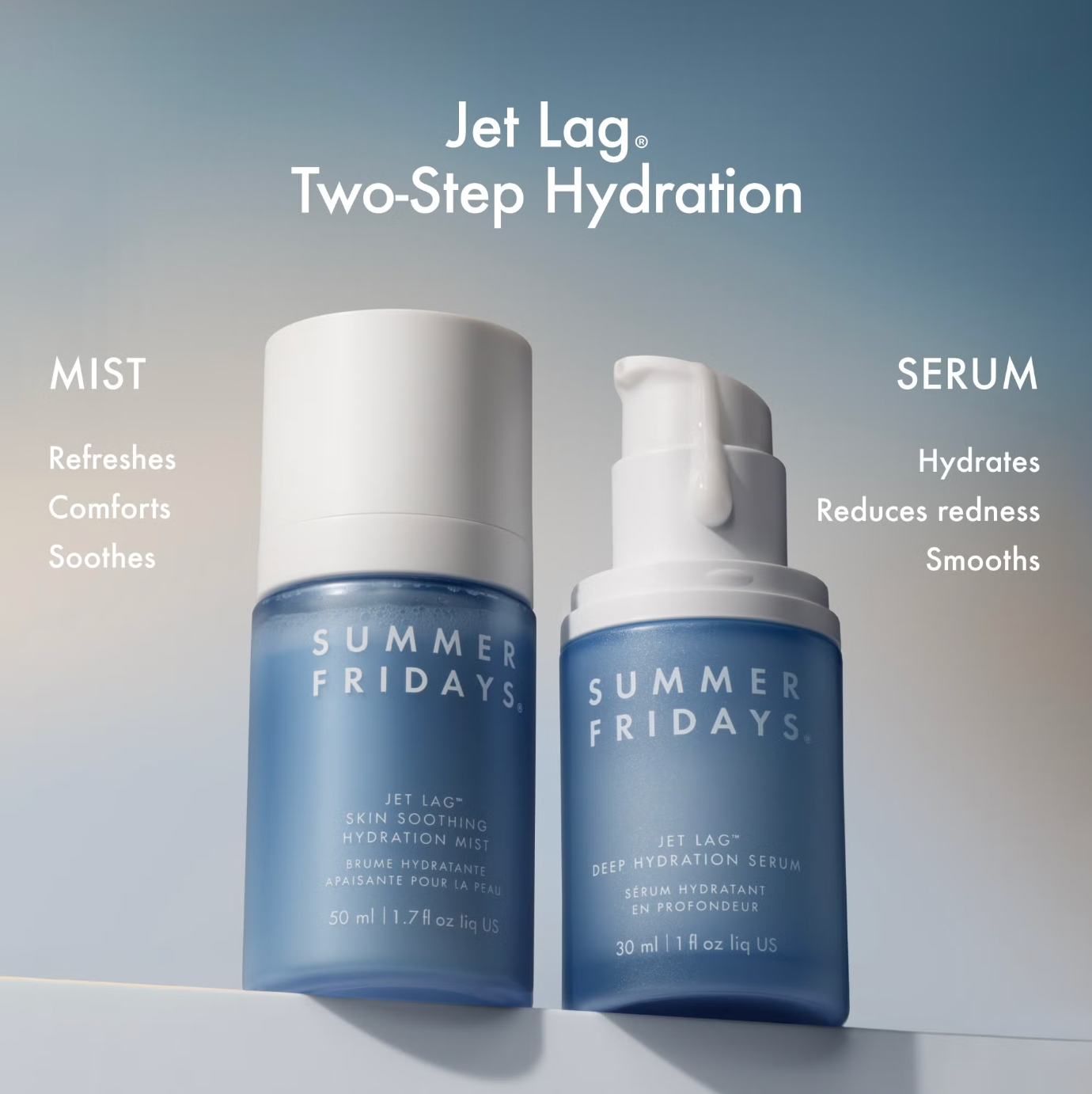 SUMMER FRIDAYS Jet Lag Deep Hydration Serum 30ml