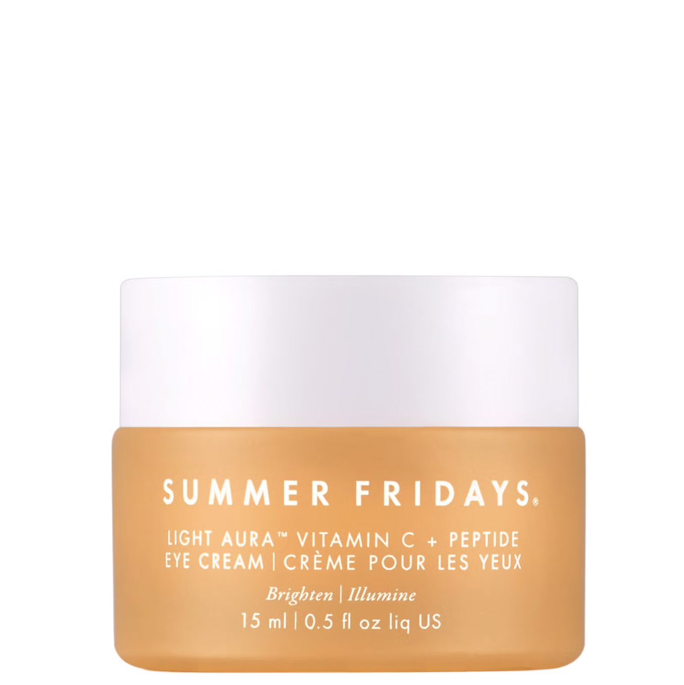 SUMMER FRIDAYS Light Aura Vitamin C + Peptide Eye Cream 15ml