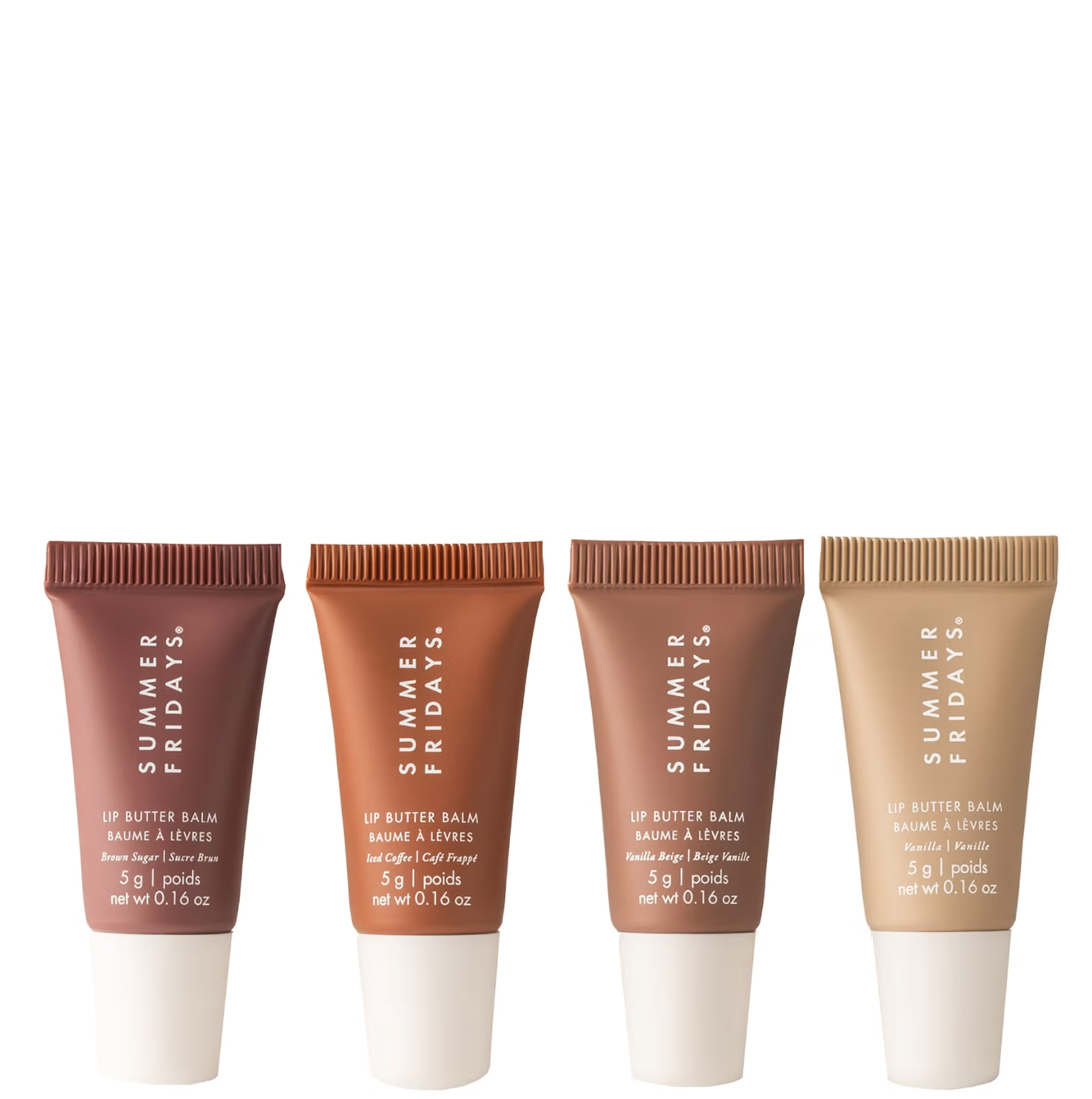 Summer Fridays The Mini Neutrals Lip Butter Balm Set