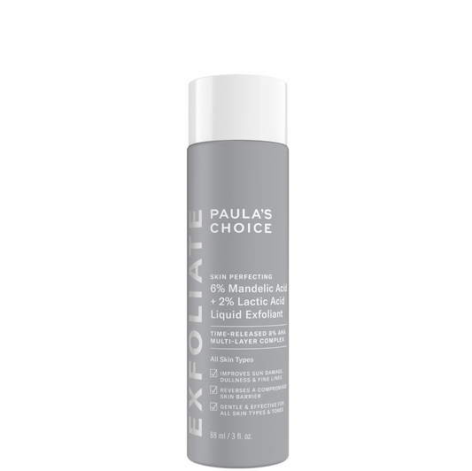 Paula's Choice Skin Perfecting 6% Mandelic Acid and 2% Lactic Acid Liquid Exfoliant 88ml