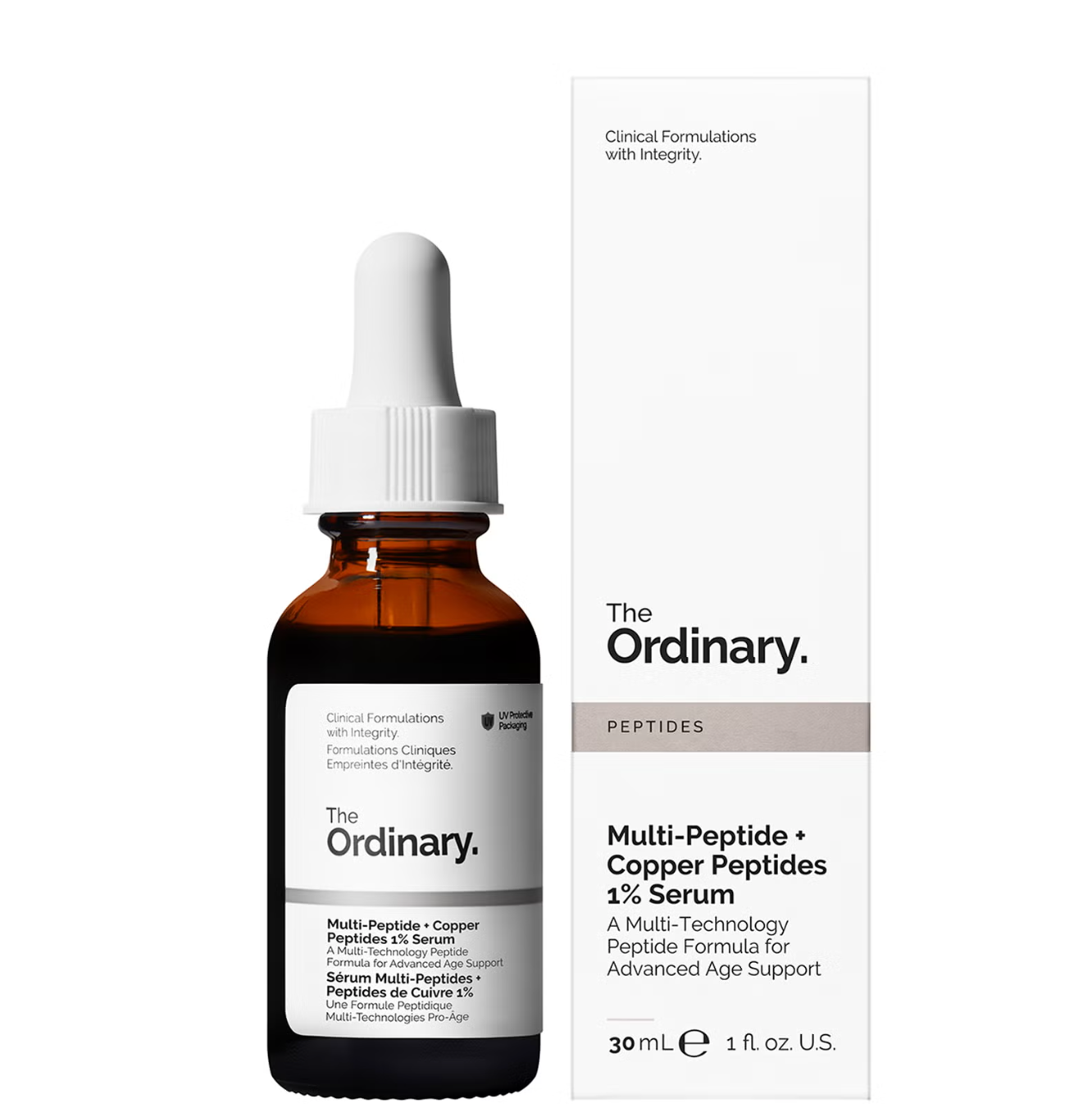 The Ordinary Multi-Peptide + Copper Peptides 1% Serum 30ml