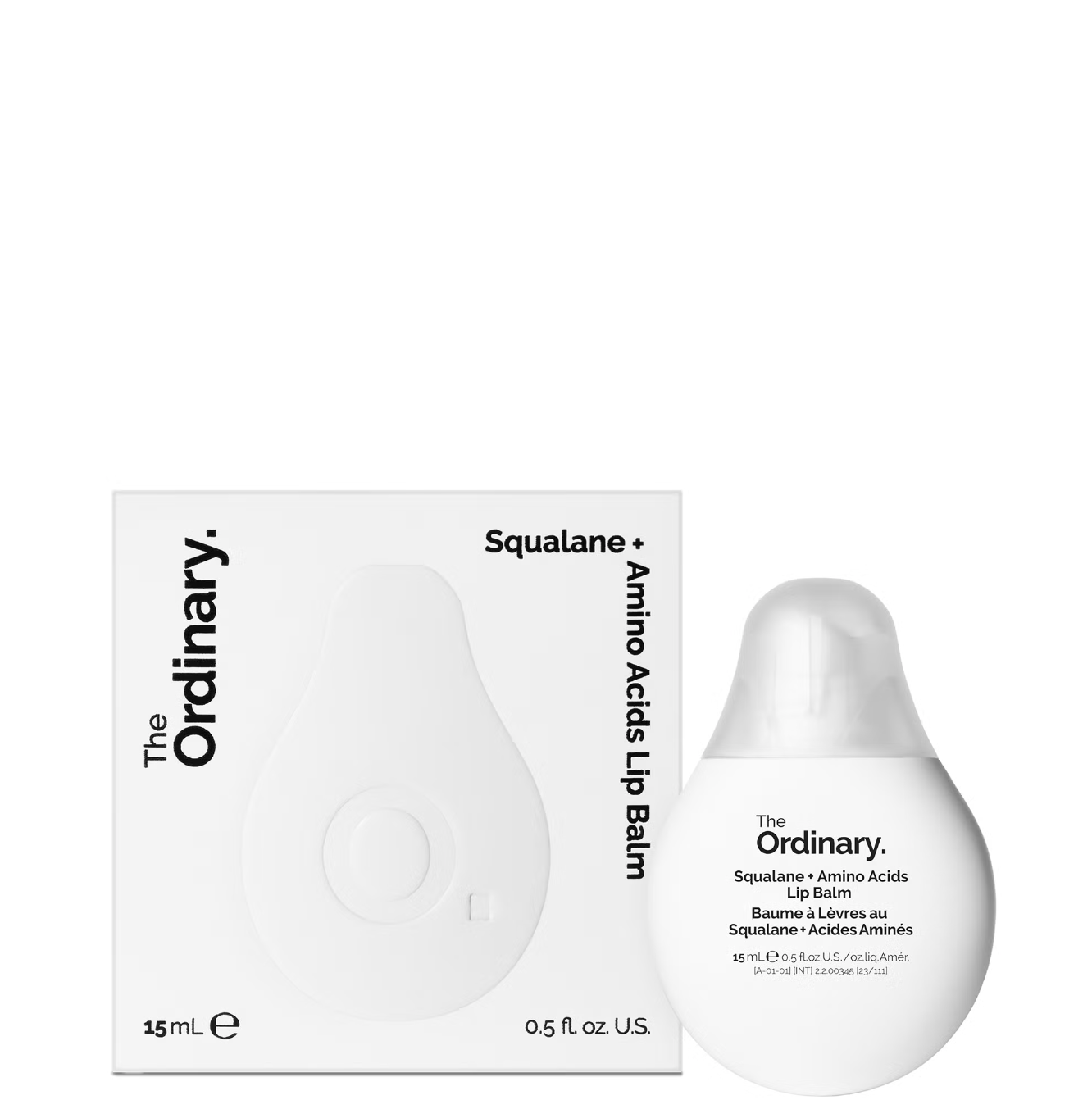 The Ordinary Squalane and Amino Acids Lip Balm 15ml