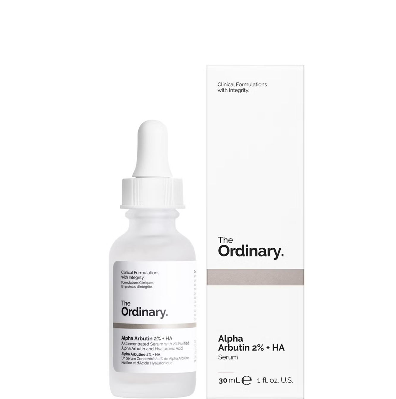 The Ordinary Alpha Arbutin 2% + HA Concentrated Serum