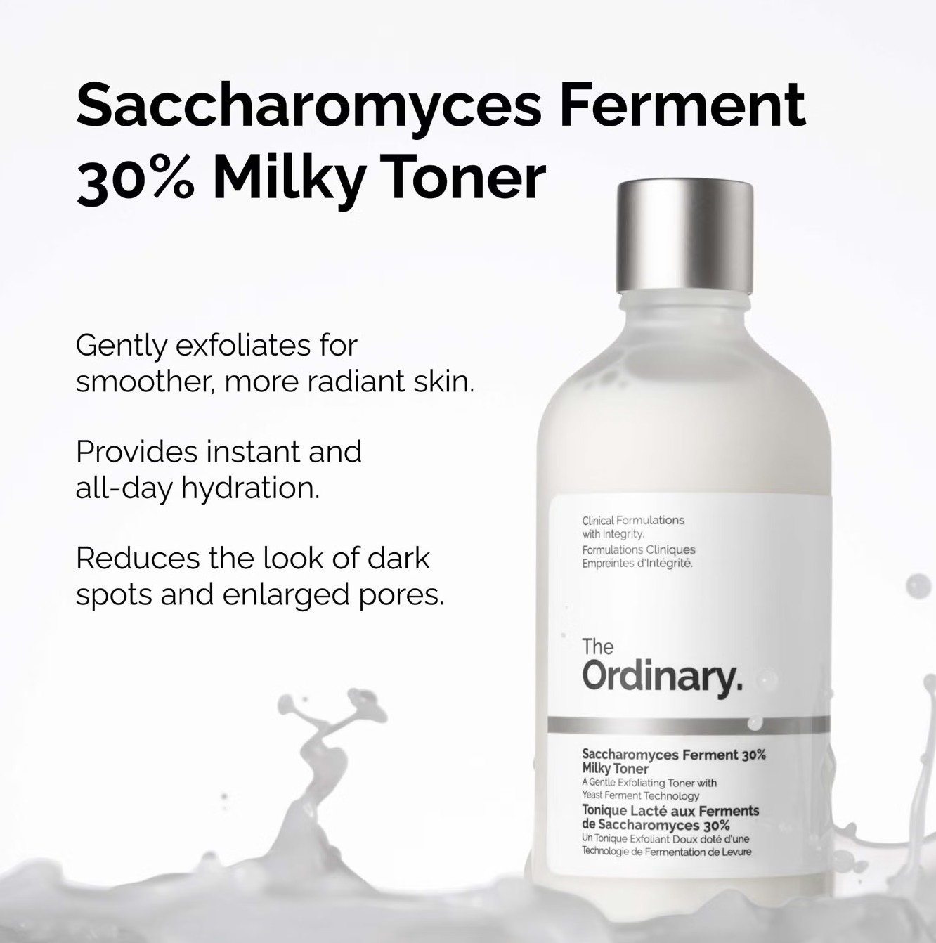 The Ordinary Saccharomyces Ferment 30% Milky Toner 100ml