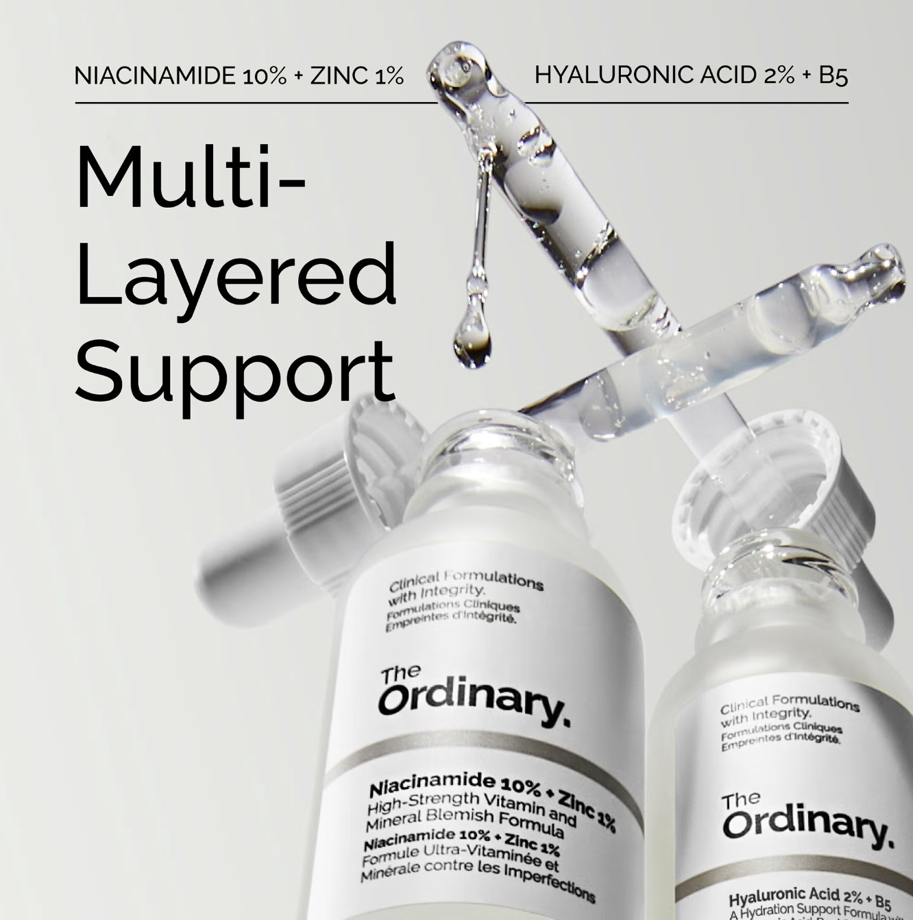 The Ordinary The Skin Support Set