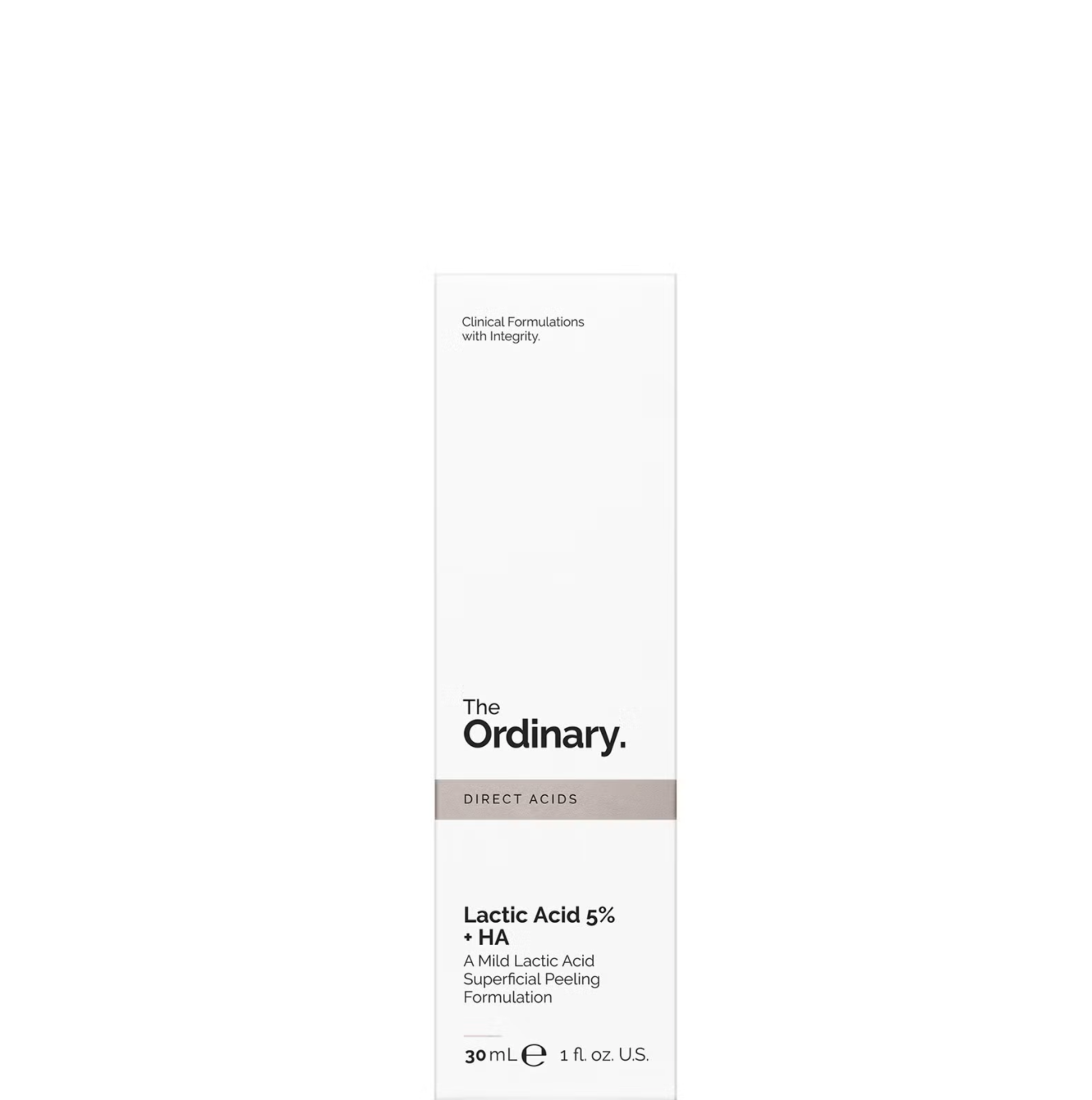 The Ordinary Lactic Acid 5% + HA 2% Superficial Peeling Formulation 30ml