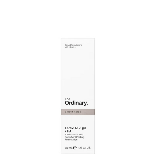 The Ordinary Lactic Acid 5% + HA 2% Superficial Peeling Formulation 30ml