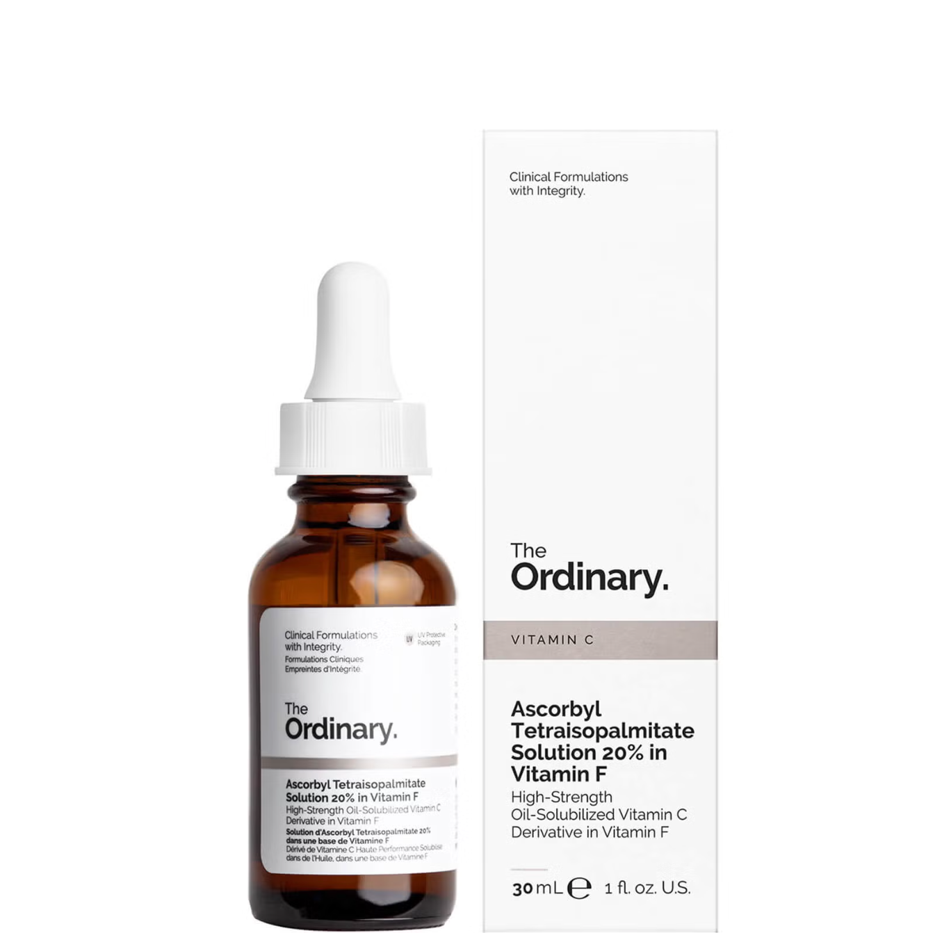 The Ordinary Ascorbyl Tetraisopalmitate Solution 20% in Vitamin F 30ml