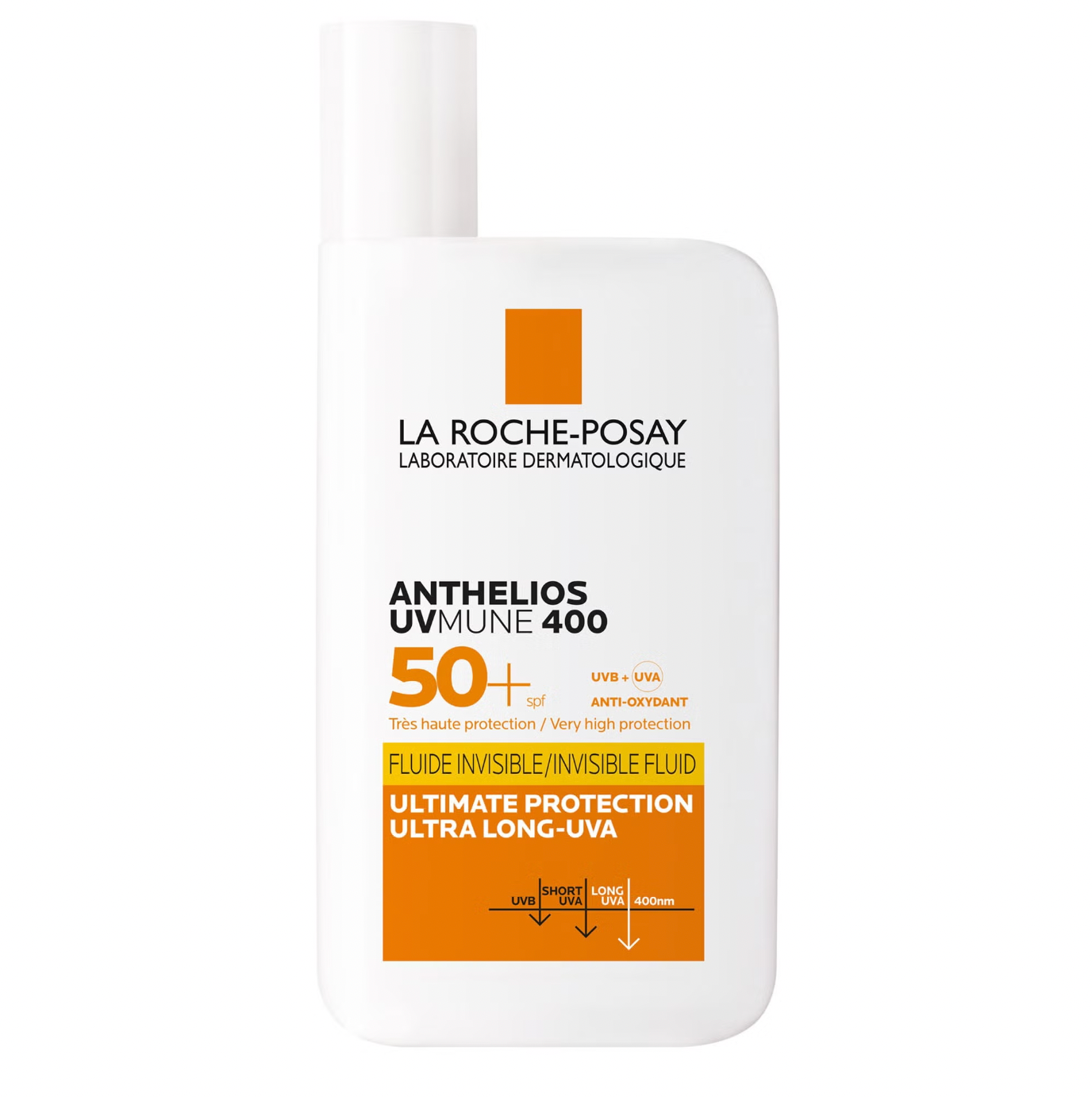 La Roche-Posay Anthelios UVMune 400 Invisible Fluid Non-Perfumed Suncream SPF50+ 50ml