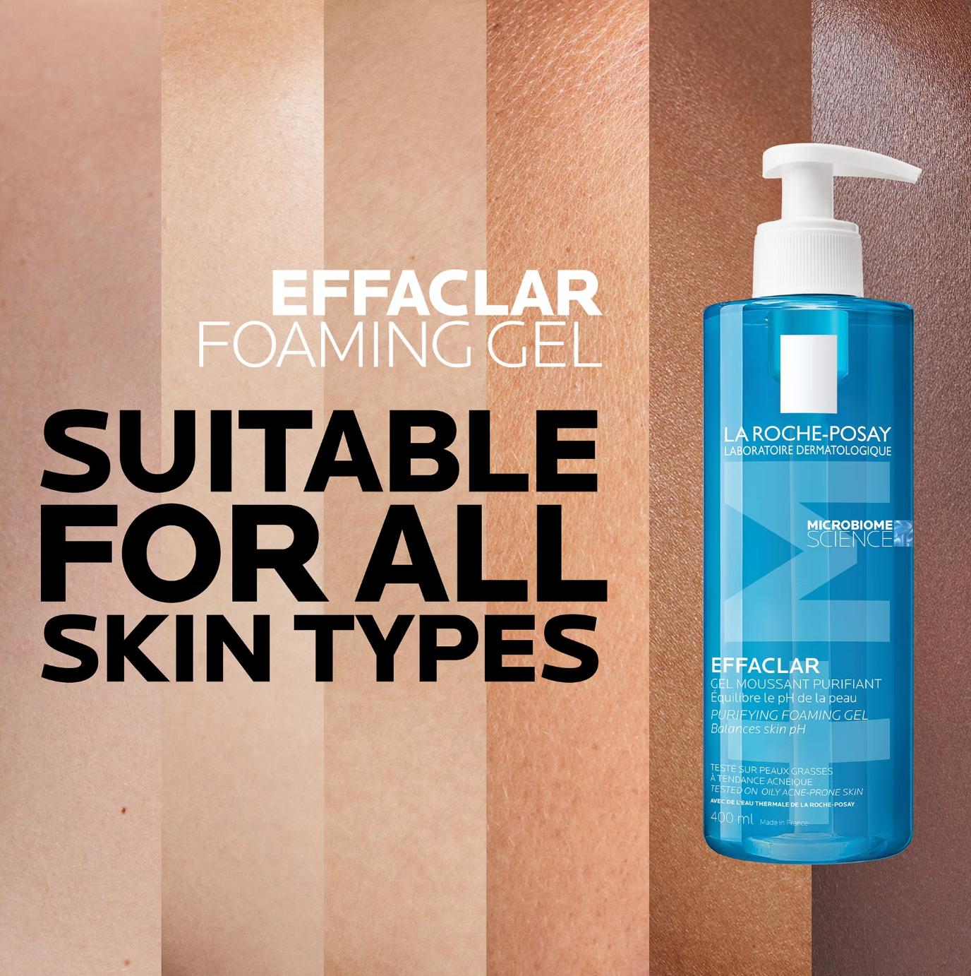 La Roche-Posay Effaclar Purifying Foaming Gel Cleanser for Oily, Blemish-Prone Skin