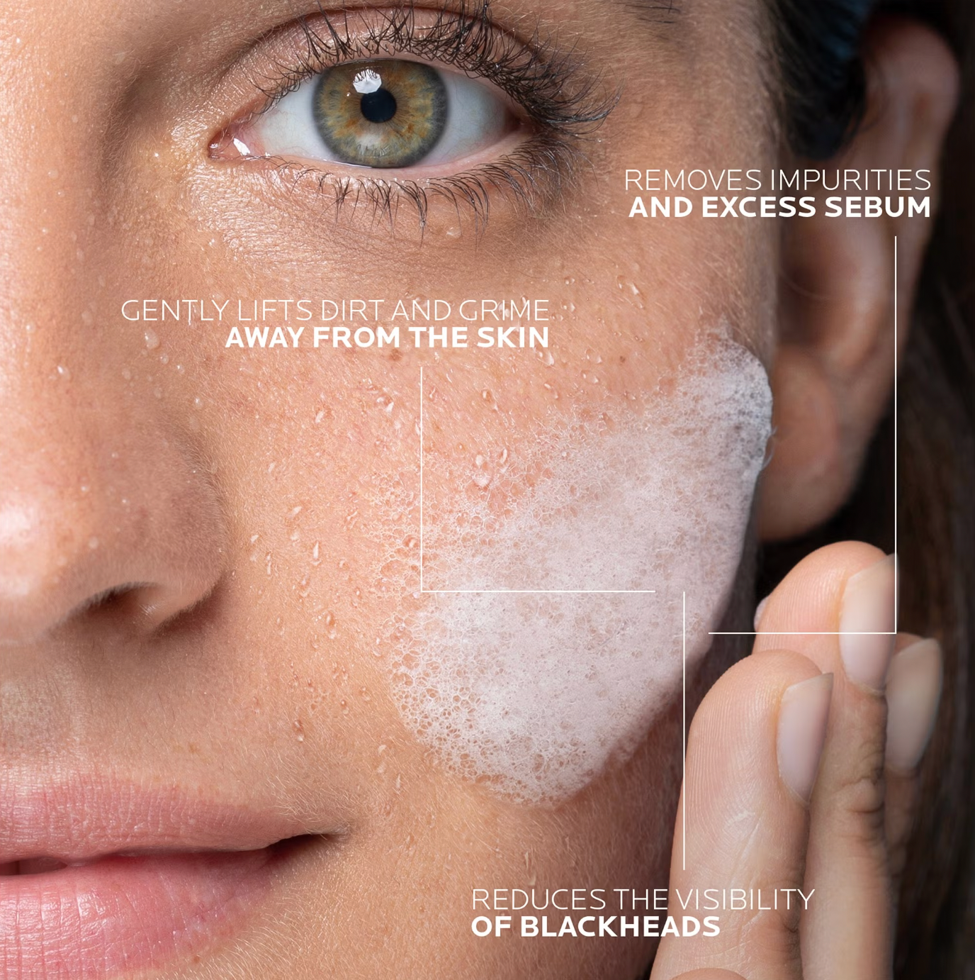 La Roche-Posay Effaclar Purifying Foaming Gel Cleanser for Oily, Blemish-Prone Skin