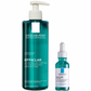 La Roche-Posay Breakout-Fighting Duo- High Strength: Effaclar Micro-Peeling Cleanser and Anti-Blemish Triple-Acid Serum