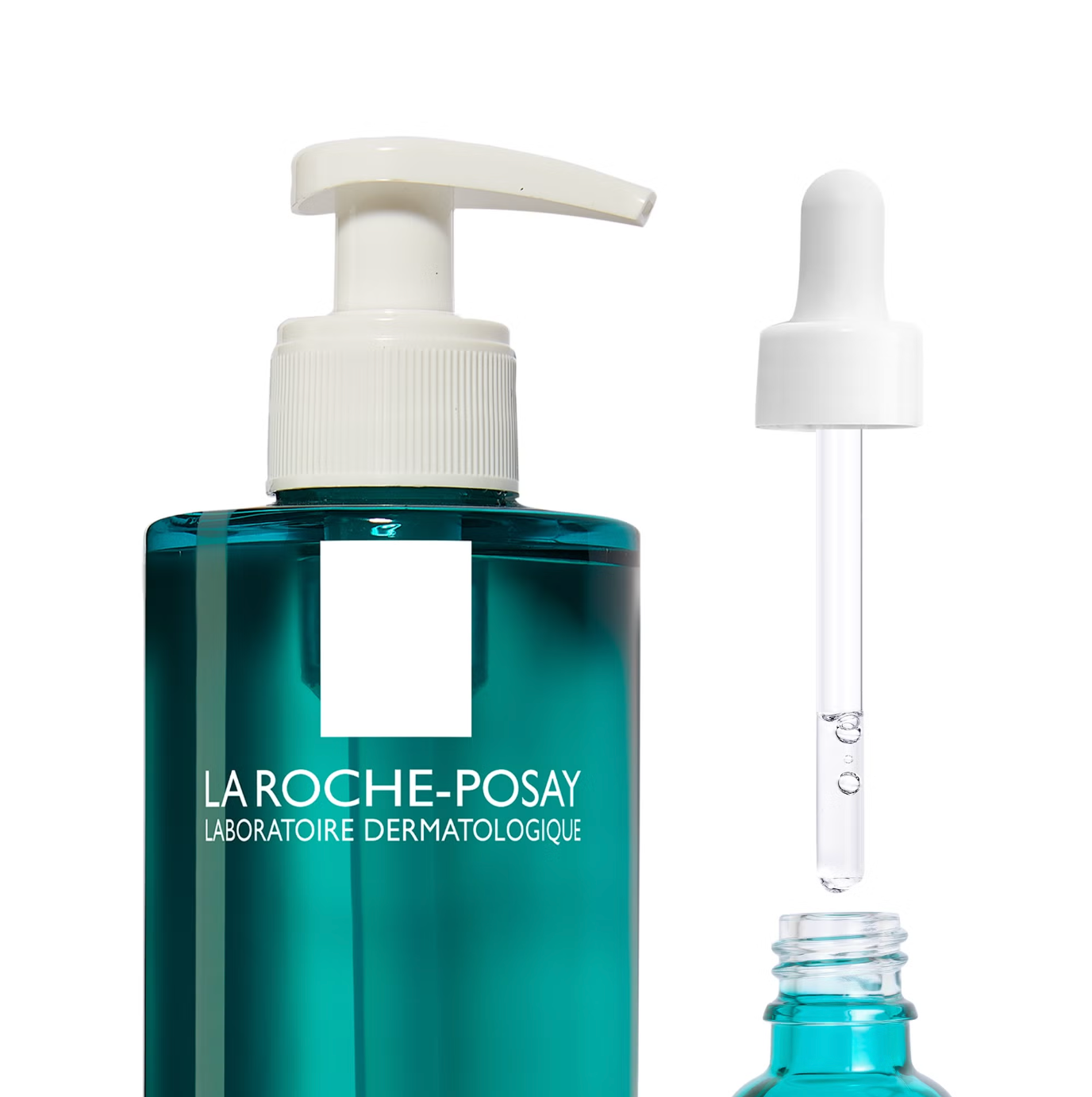 La Roche-Posay Breakout-Fighting Duo- High Strength: Effaclar Micro-Peeling Cleanser and Anti-Blemish Triple-Acid Serum