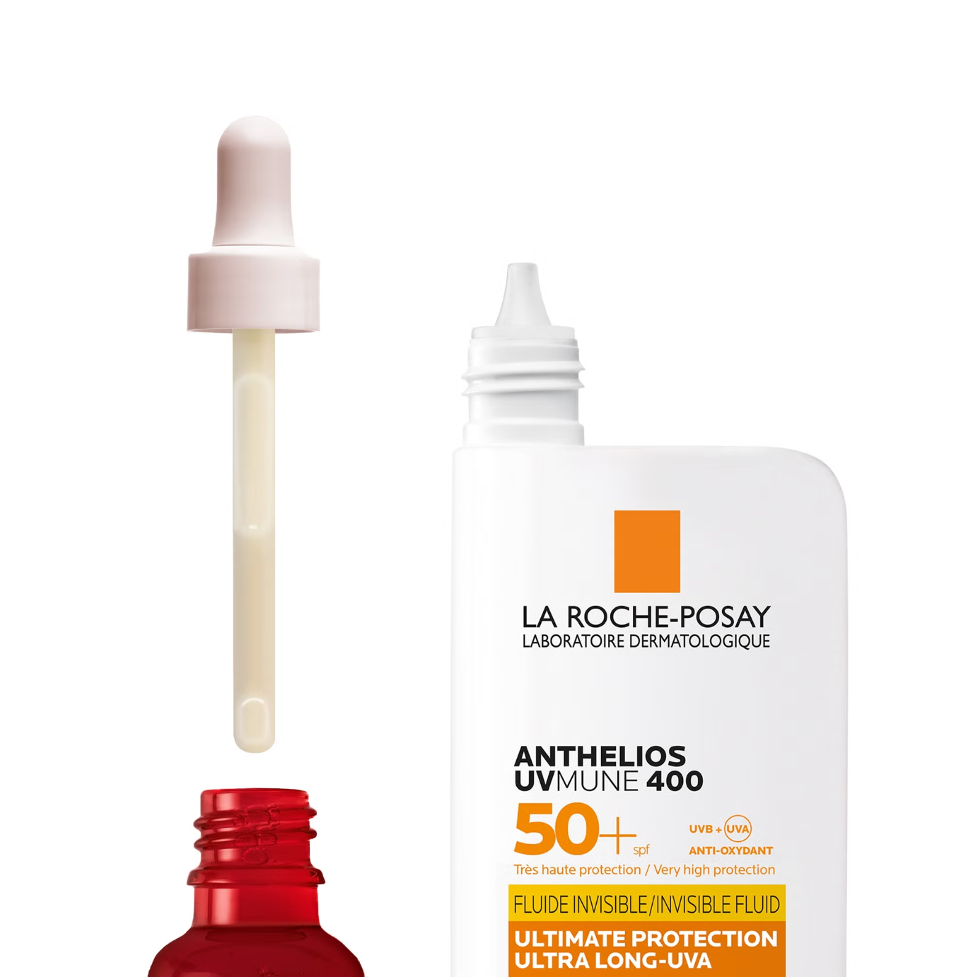 La Roche-Posay Anti-Wrinkle Correct + Protect Duo Set: Retinol Serum and SPF50+