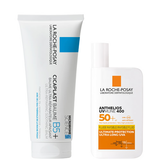 La Roche-Posay Soothe and Protect Hydrating Duo Set: Cicaplast Baume B5+ and Anthelios SPF50+