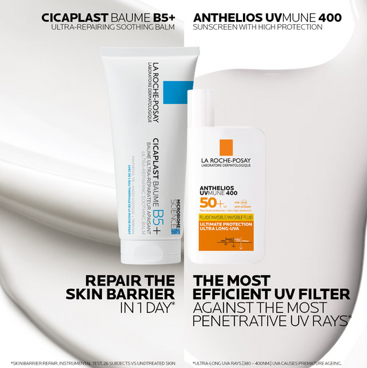 La Roche-Posay Soothe and Protect Hydrating Duo Set: Cicaplast Baume B5+ and Anthelios SPF50+