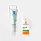 La Roche-Posay Breakout-Fighting Daily Defense Set: Effaclar Duo+M Corrective Care and SPF50+