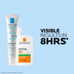 La Roche-Posay Breakout-Fighting Daily Defense Set: Effaclar Duo+M Corrective Care and SPF50+