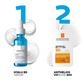 La Roche-Posay Daily Replump and Protect Set: Hyalu B5 Hyaluronic Acid Serum + SPF50+