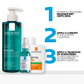 La Roche-Posay Breakout-Fighting Set- High Strength: Effaclar Micro-Peeling Cleanser, Anti Blemish Serum and SPF50+