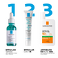 La Roche-Posay Breakout-Fighting and Post-Acne Mark Set: Effaclar Serum, Duo+M Anti Blemish Corrective Care and SPF50+