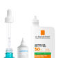 La Roche-Posay Breakout-Fighting and Post-Acne Mark Set: Effaclar Serum, Duo+M Anti Blemish Corrective Care and SPF50+