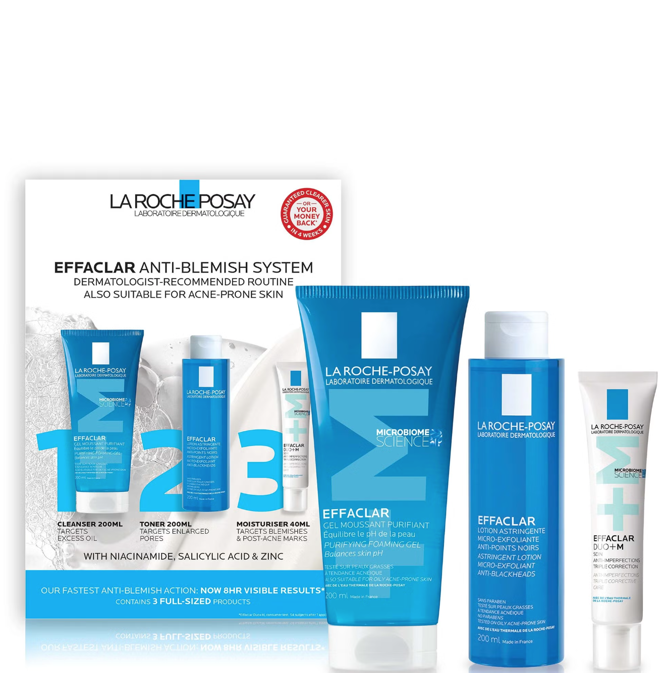 La Roche-Posay Effaclar 3-Step Anti Blemish System 440ml