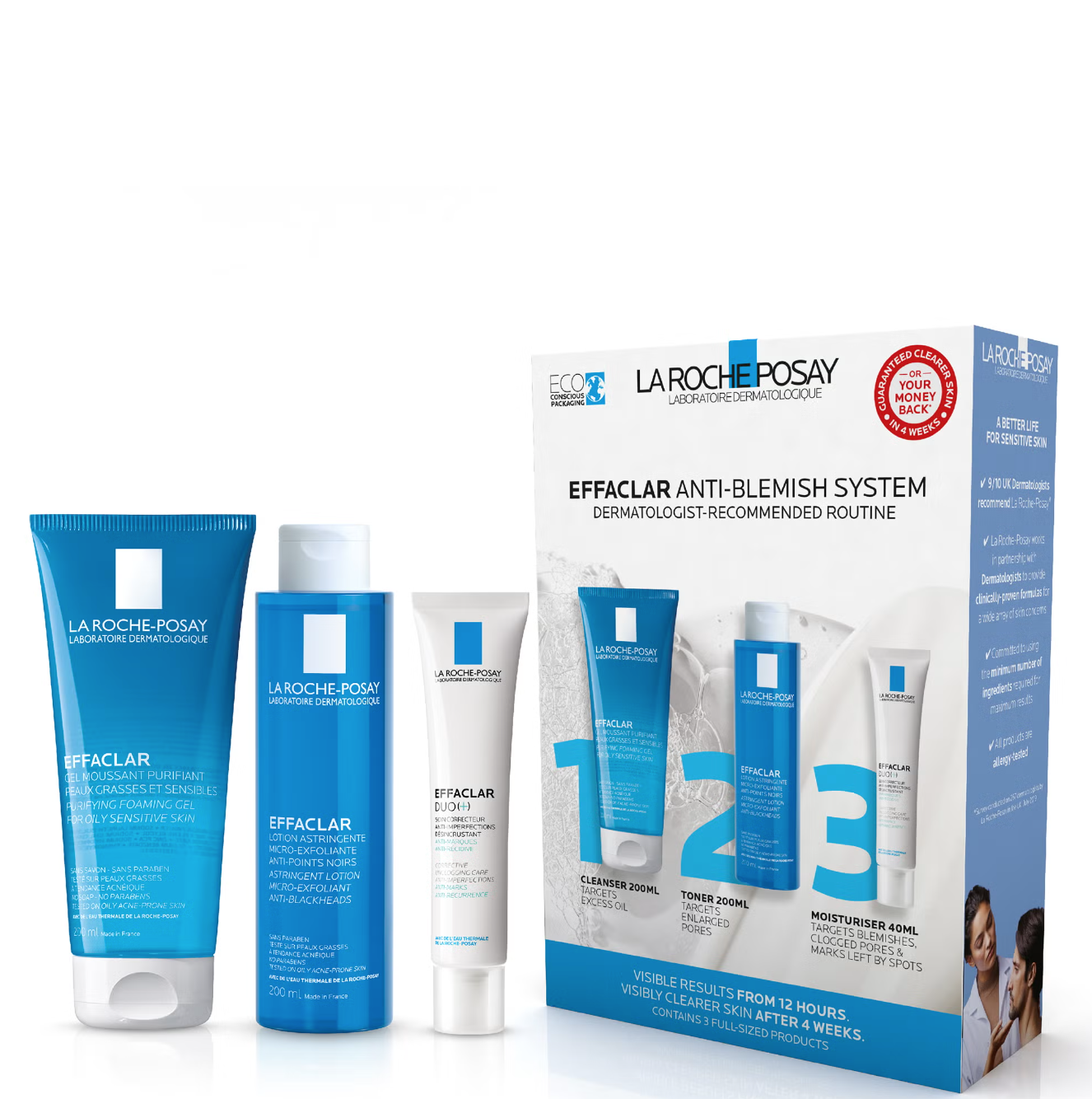 La Roche-Posay Effaclar 3-Step Anti Blemish System 440ml