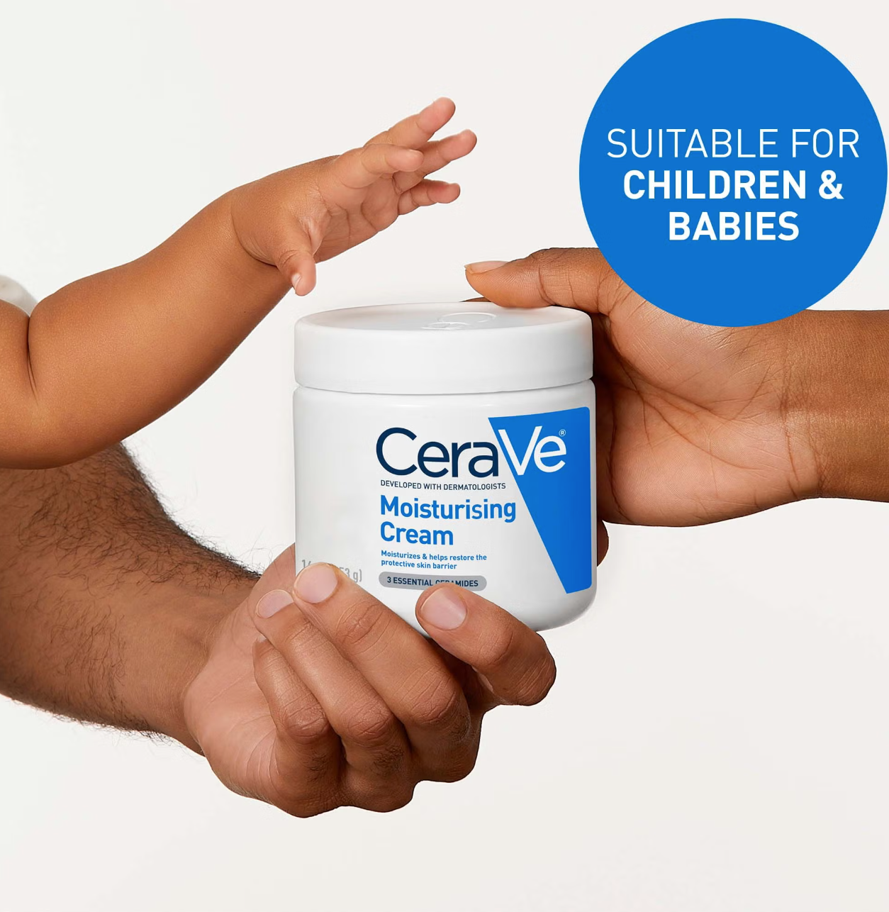 CeraVe Moisturising Cream Pot with Ceramides for Dry to Very Dry Skin