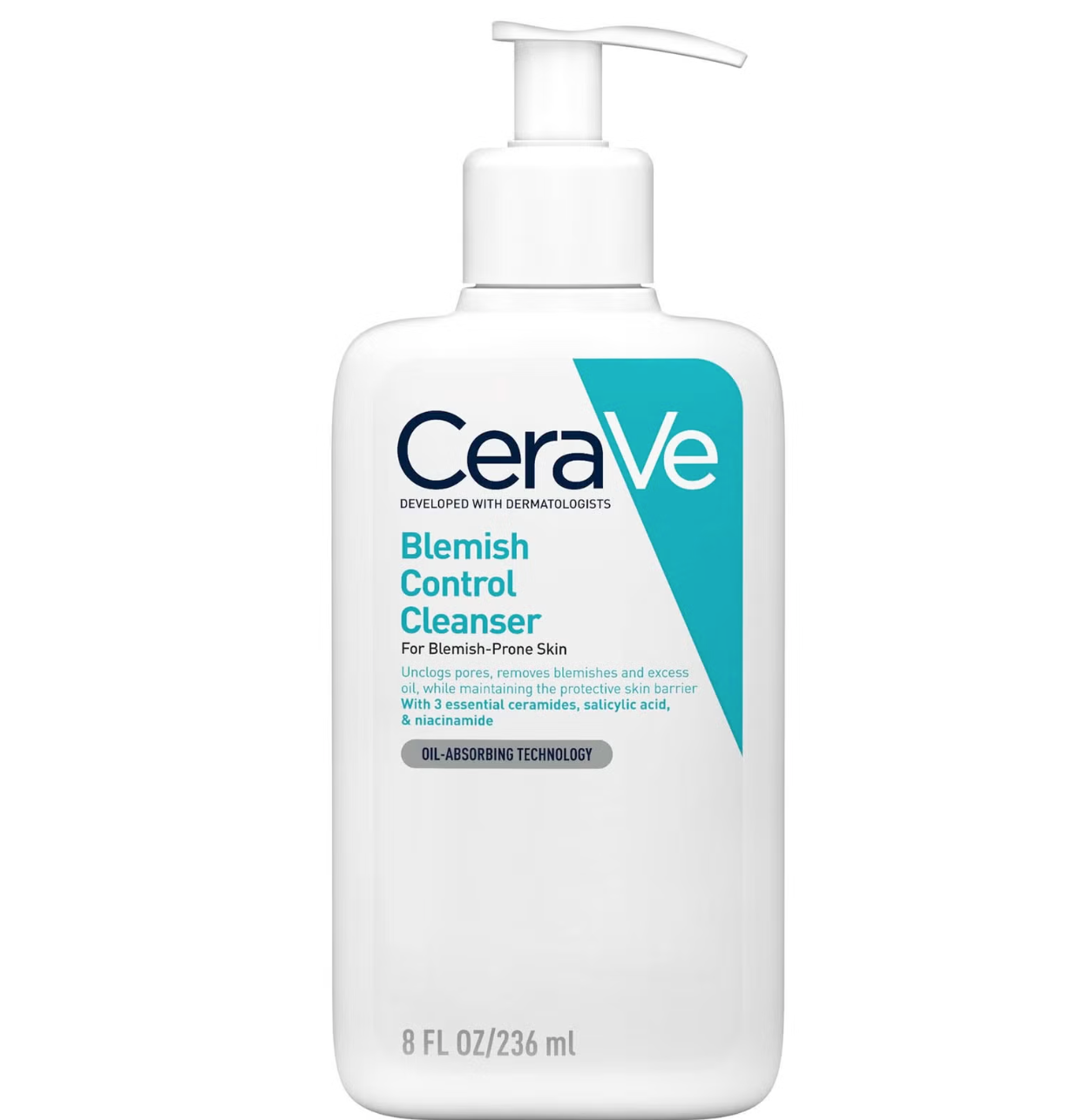 CeraVe 3-Step Blemish Control and Moisturising Evening Routine for Oily to Blemish-Prone Skin with Salicylic Acid