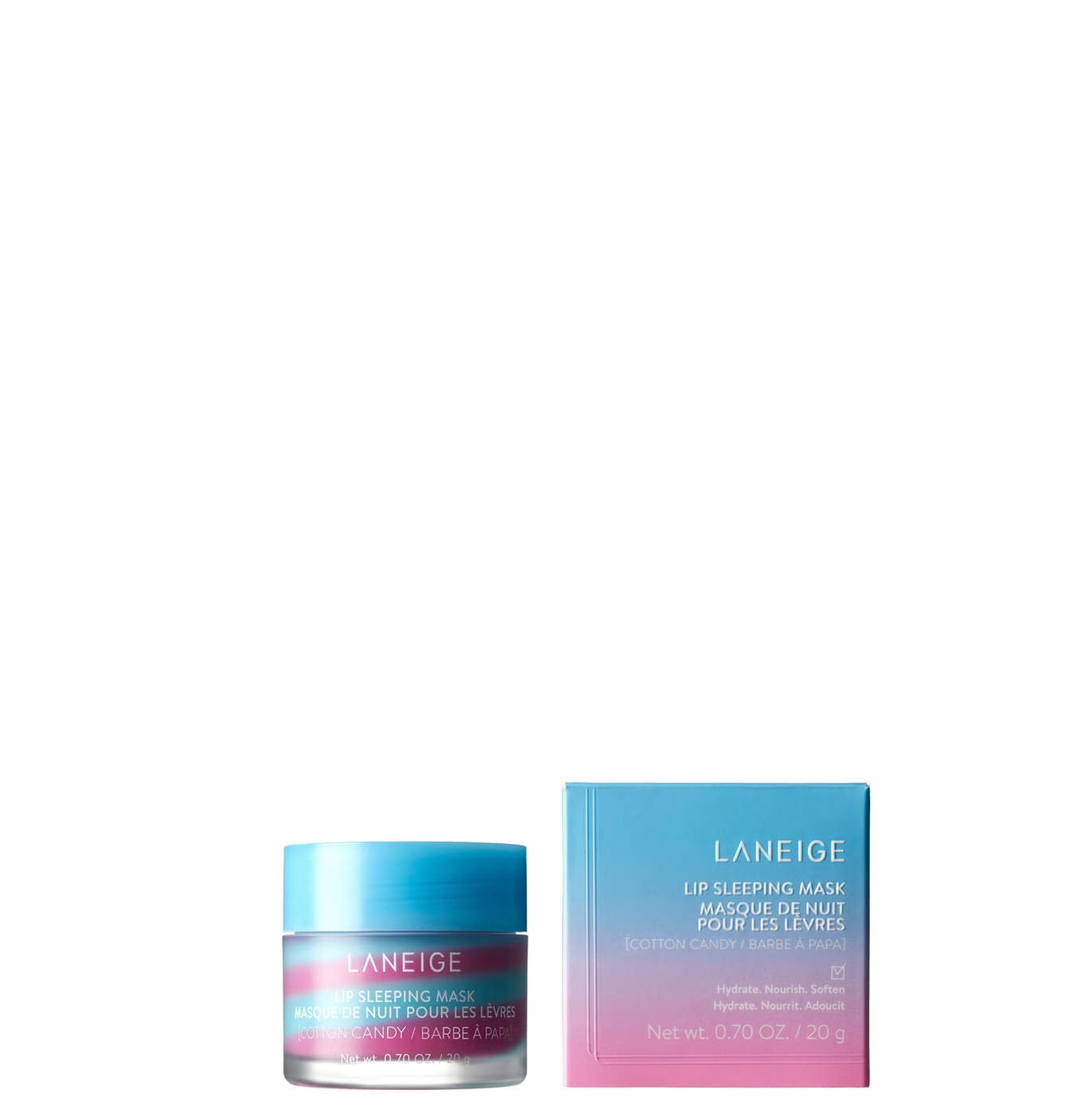 LANEIGE Lip Sleeping Mask - Cotton Candy Swirl 20g