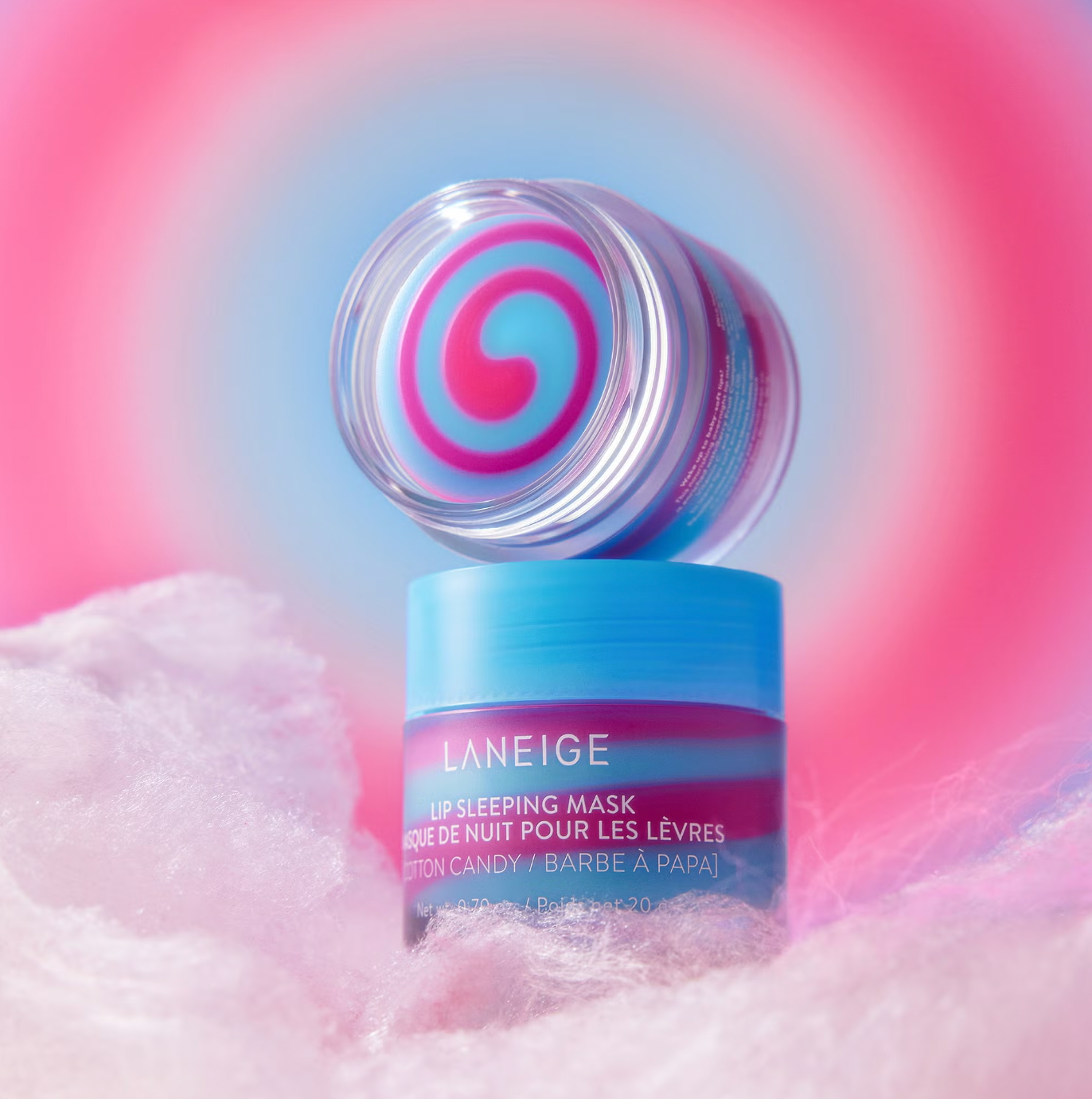 LANEIGE Lip Sleeping Mask - Cotton Candy Swirl 20g