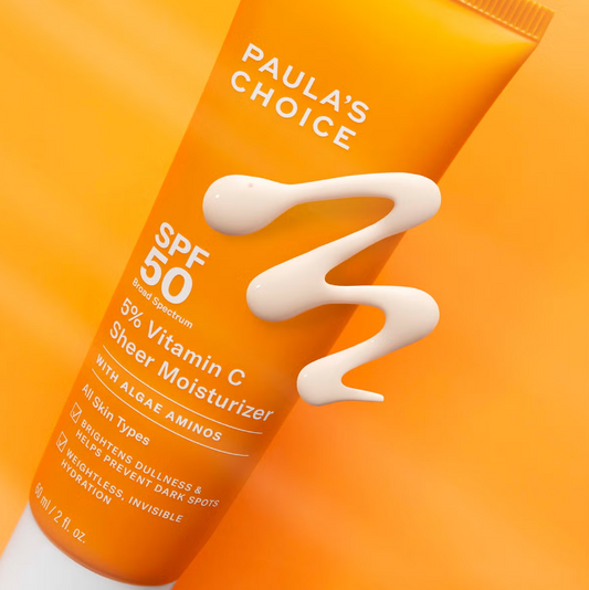 Paula's Choice 5% Vitamin C Sheer Moisturiser SPF 50 60ml