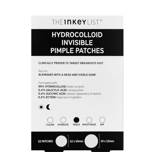 The INKEY List Hydrocolloid Invisible Pimple Patches