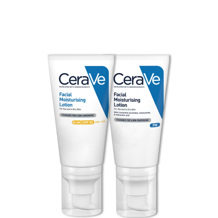 CeraVe Day and Night Facial Moisturiser Duo