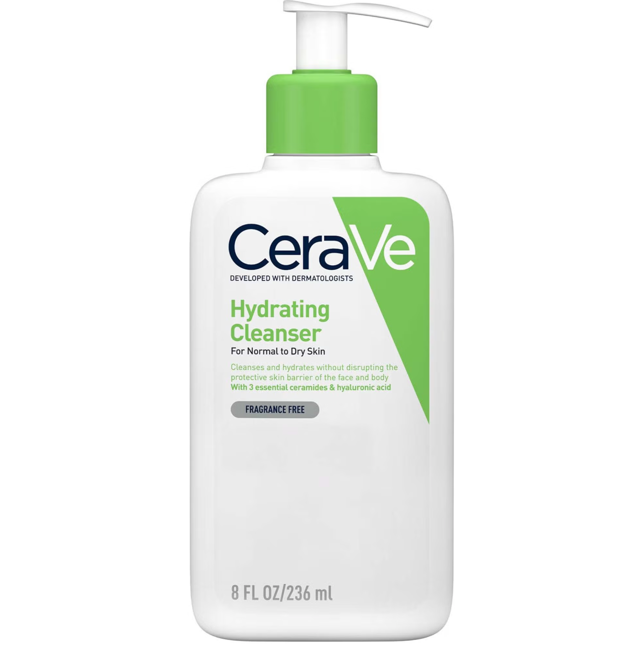 CeraVe Hydrating Cleanser with Hyaluronic Acid for Normal to Dry Skin