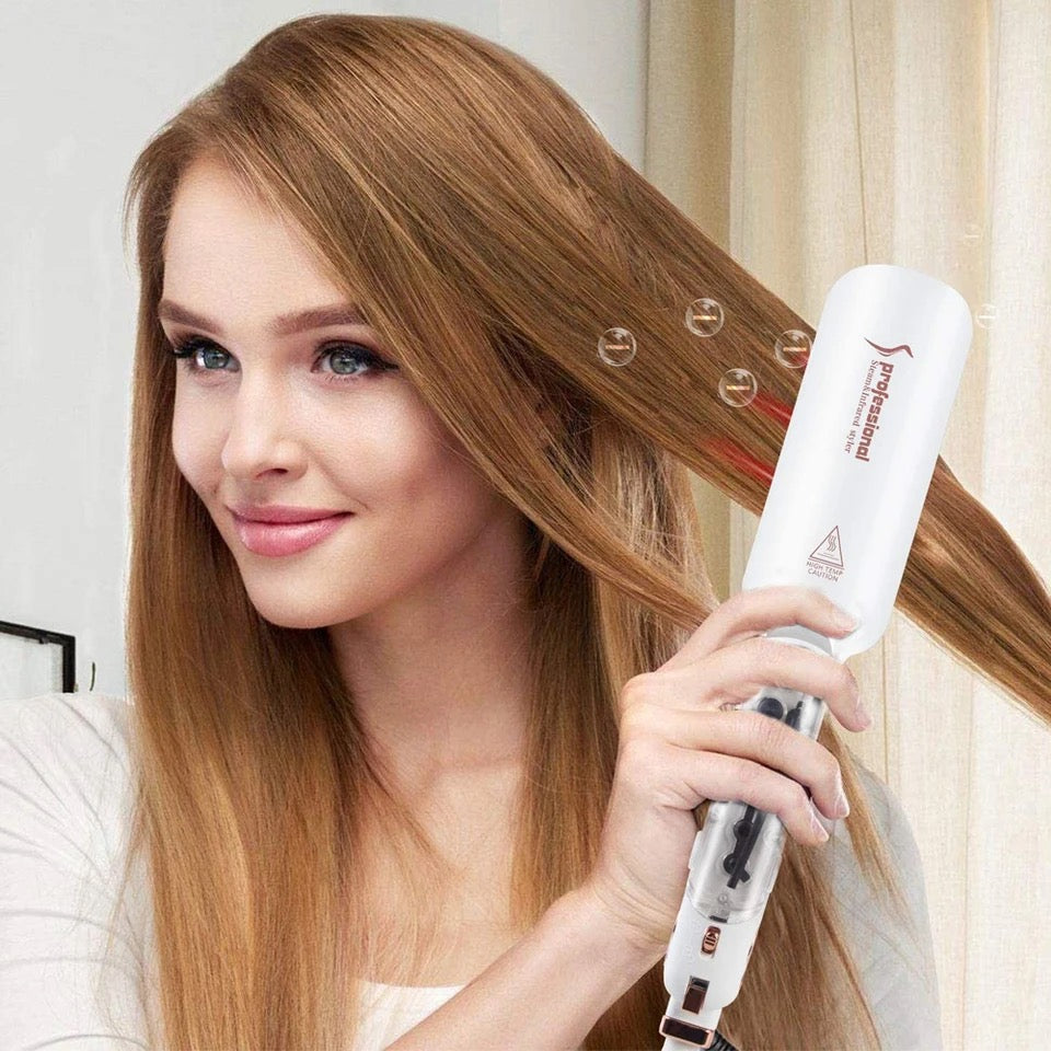 Professional Steam and Infrared Steam Pod Hair Straightener