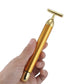 24K Gold Vibrating Facial Massager - A Luxurious Tool for Rejuvenating Your Skin