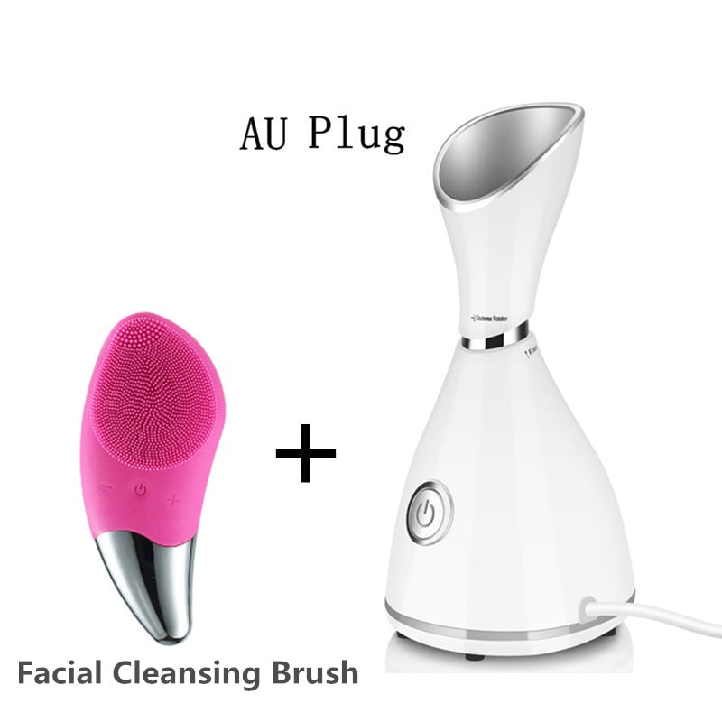 Face Steamer Machine SPA Sprayer Sauna Facial Humidifier Skin Care Facial Vaporizer Vapeur Visage Nebulizador Limpiador Digester