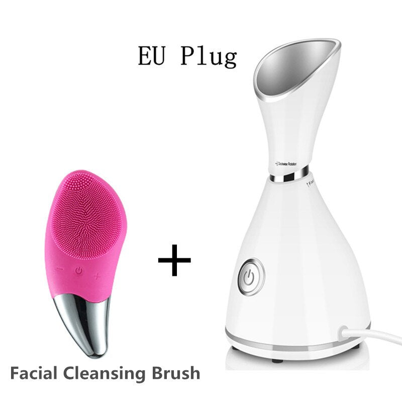 Face Steamer Machine SPA Sprayer Sauna Facial Humidifier Skin Care Facial Vaporizer Vapeur Visage Nebulizador Limpiador Digester