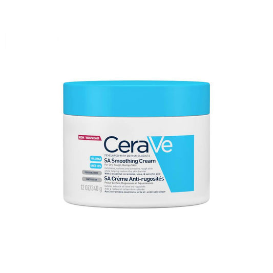 CeraVe SA Κρέμα λείανσης με σαλικυλικό οξύ για ξηρό, τραχύ και ανώμαλο δέρμα 340 γρ.